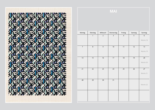 Datamatrix-Kalender 2012
